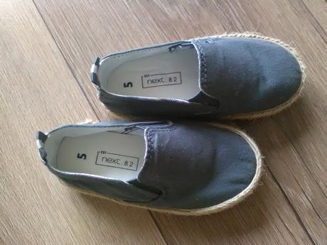 Detské jutové espadrilky next, next,21