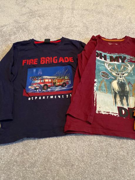 Detské trička dlhy rukáv, 116