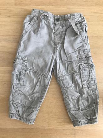 Zateplené kvalitné nohavice next 12-18m, next,86