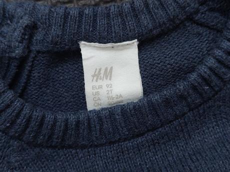 Pulóver h&m, veľ. 92, h&m,92