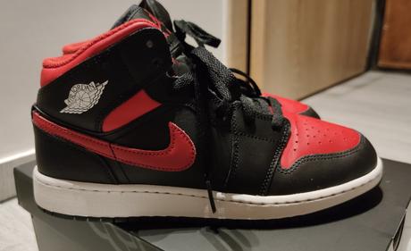 Originálne tenisky jordan air 1mid ako nové, air jordan,39