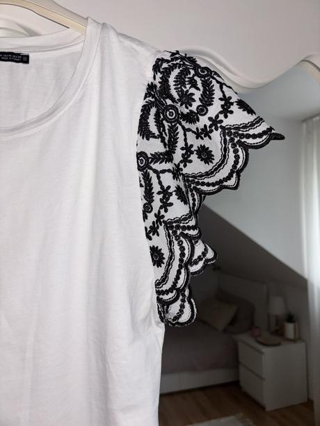 Top s výšivkou zara m, zara,m