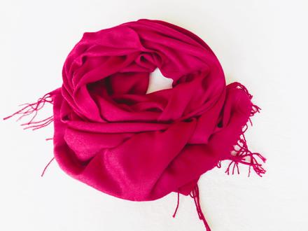 Dámsky šál fuchsia 200x70cm, xl