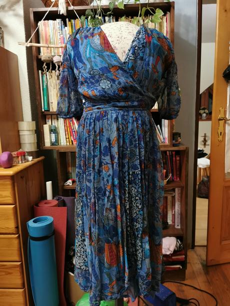 Vintage zavinovacie šaty, 36