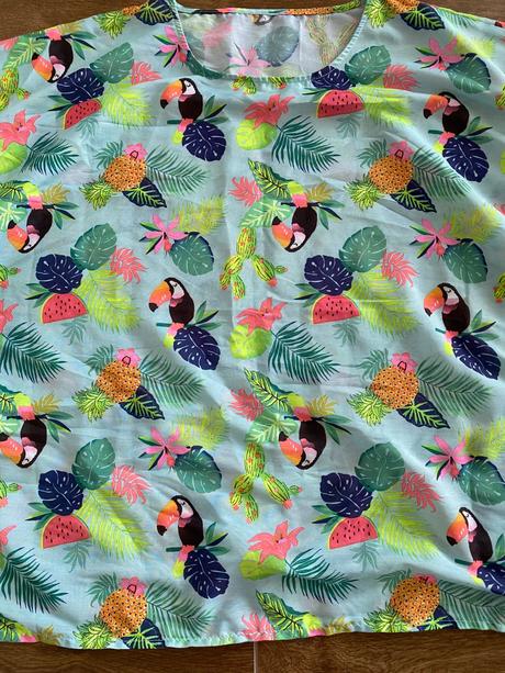 Tenké ponco, h&m,158