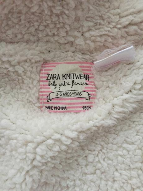 Hruby huňatý svetrik, zara,98
