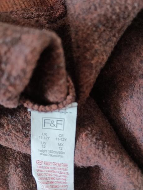 Chlapčenská mikina 7-8r, f&f,140