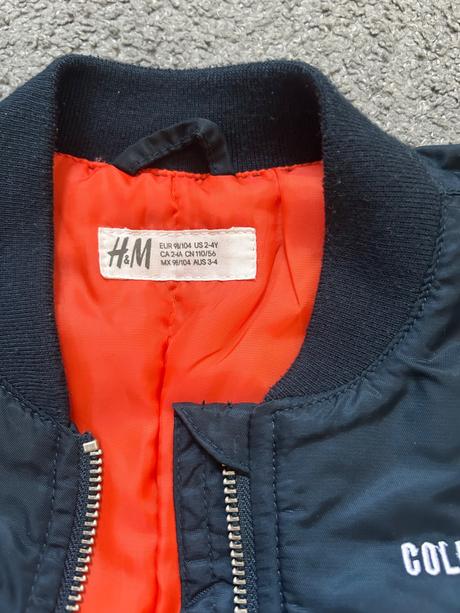 Prechodná bunda hm 98/104, h&m,98