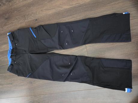 Softshellové nohavice bez zateplenia, decathlon,152