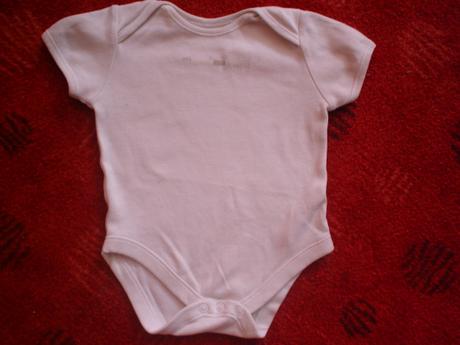 Biele body krátky rukáv  , cherokee,68