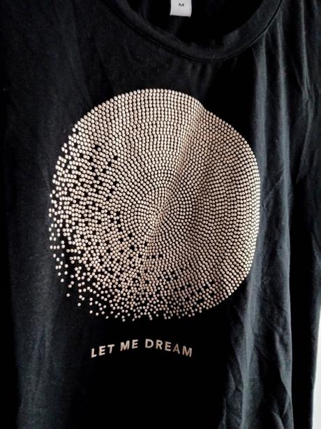 Tričko so zlatym, m