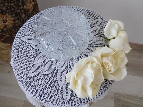 Popolník ťažší kryštálový -top top stav,, 