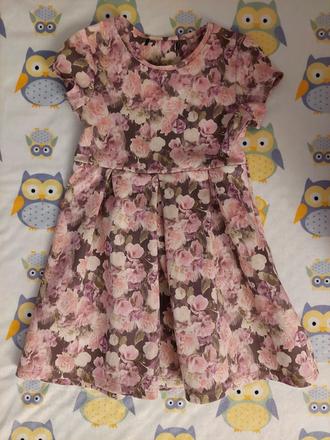 Slávnostné šaty s ružami zn.george veľ.104/110, george,104