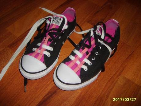 Plátenky, converse,37