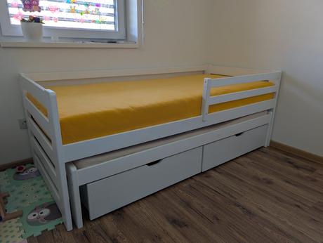 Detská posteľ, šírka (cm): 90,dĺžka (cm): 200