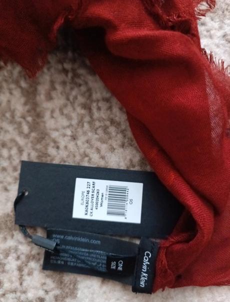 Veľký šál calvin klein, calvin klein,xl