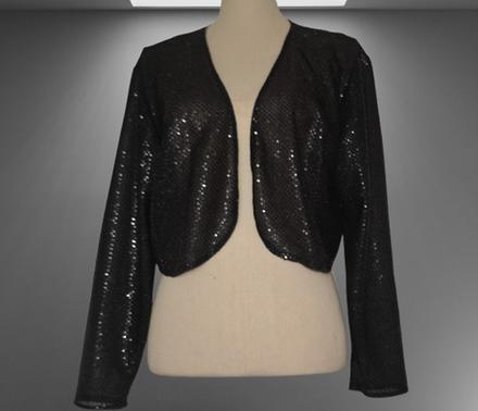 Bolerko na spoločenské šaty, veľ. xl, xl