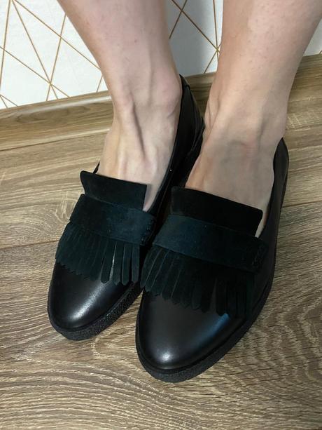 Topánky kožené, clarks,39