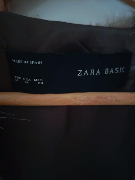 Damska vesta s umelou kozusinou, zara,m