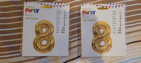 Balón na oslavu 8 rokov, 