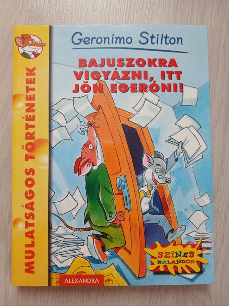Geronimo stilton bajuszokra vigyázni itt jön,