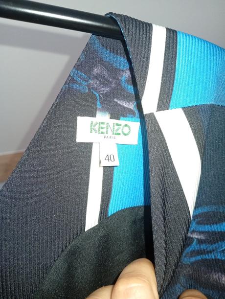 Vzorované originál šaty kenzo, 40