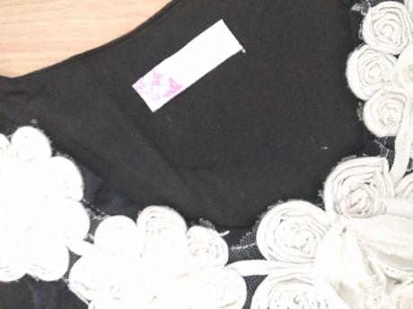 Čierne mini šaty skr, m