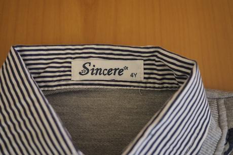 Pulóver s košeľovým vzorom, 98