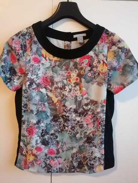 Krásna farebná blúzka, h&m,xs