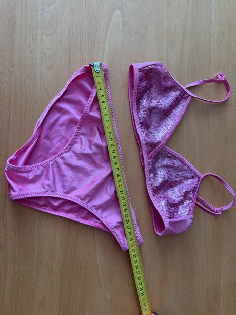 Flitrovane ruzove plavky calzedonia, calzedonia,158