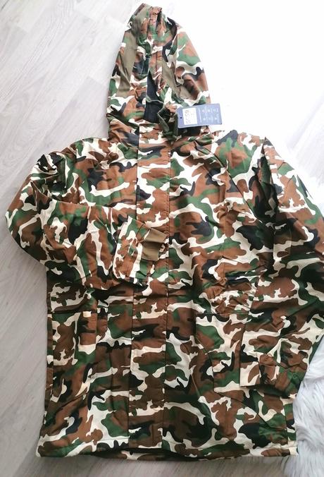 Pánska maskáčová prechodná bunda, xl