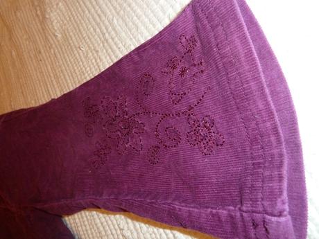 Vysivane fialove mencestraky, early days,80