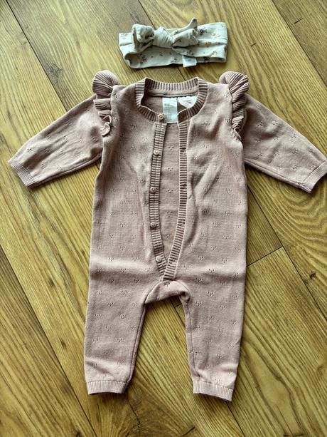 Overal s mašľou, h&m,62