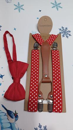 Pánske traky +motýlik, 