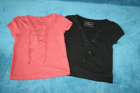 2x tricko, sinsay,s