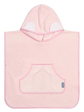 Sensillo pončo na kúpanie ružové, 