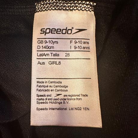 Závodné plavky, speedo,140