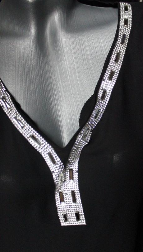 Tunika - bluzka so zdobenim, l