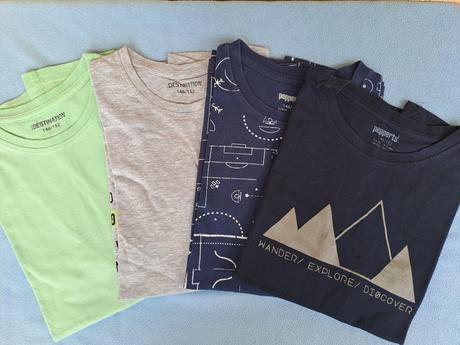 Tričká letné 4ks, 152