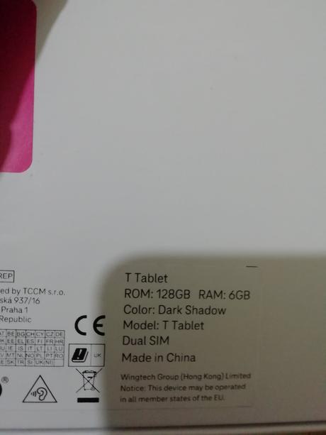 Úplne nový t tablet 5g, dual sim 6gb ram,
