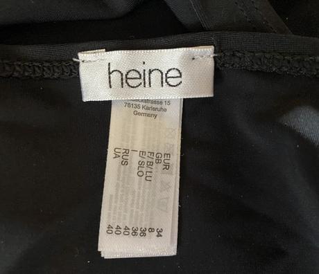 Zoštíhľujúce plavky - tankiny heine v. 34, 34