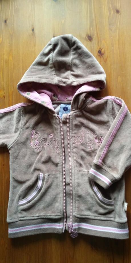 Velúrová mikina, pumpkin patch,80