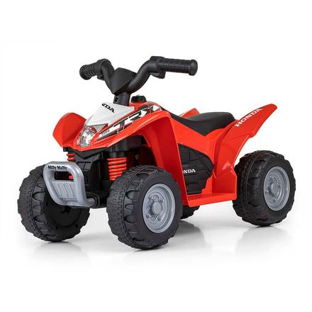 Elektrická štvorkolka  honda atv červená, 