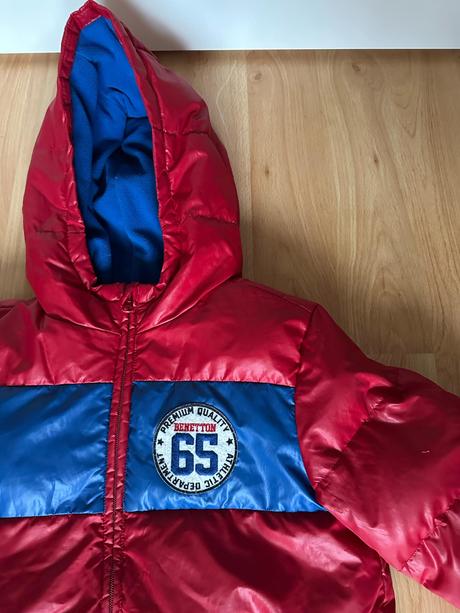 Zimná bunda, benetton,140