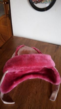 Kozusinkova čiapočka použitá parkrat na 12-24 mesi, 86