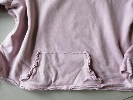Dievčenská crop top mikina h&m, h&m,170