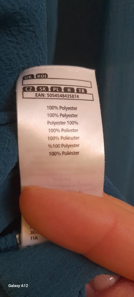 Tmavo tyrkysová blúzka, f&f,40