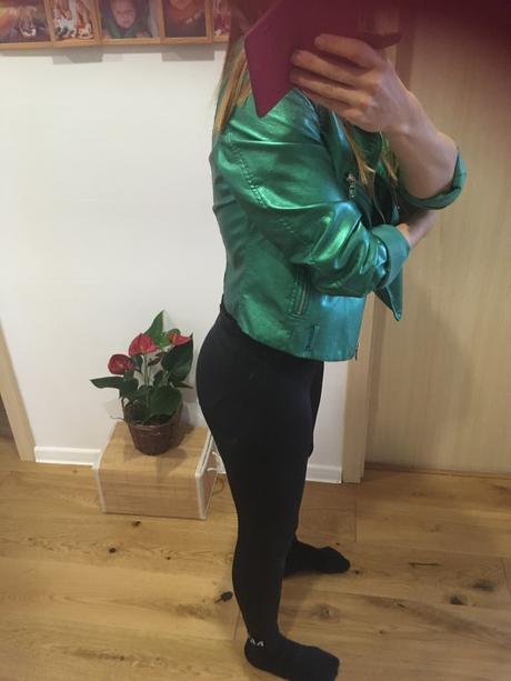 Krasna motorkarska bunda, m