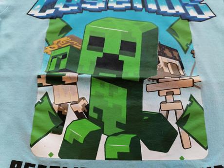 Tričko minecraft, veľ. 122, 122