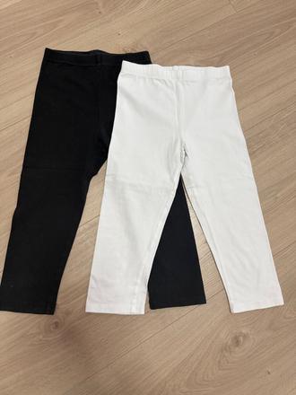 3/4 leginy, h&m,128